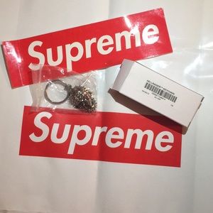 Supreme Hellraiser keychain.